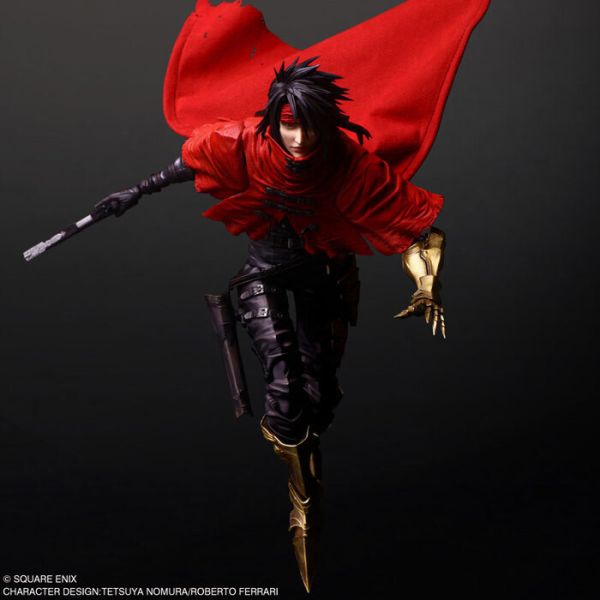 SQUARE ENIX PLAY ARTS 真 FF7R 太空戰士7 重生 最終幻想7 文森特·瓦倫泰 可動完成品 SQUARE ENIX PLAY ARTS 真 FF7R 太空戰士7 重生 最終幻想7 文森特·瓦倫泰 可動完成品