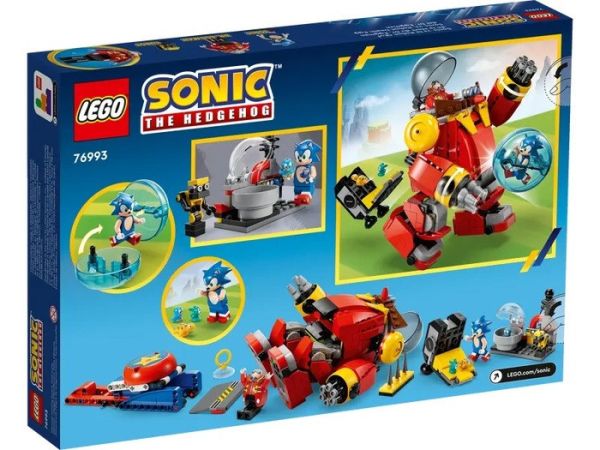 LEGO 樂高 76993 Sonic 索尼克vs蛋頭博士 DeathEgg機器人 LEGO 樂高 76993 Sonic 索尼克vs蛋頭博士 DeathEgg機器人