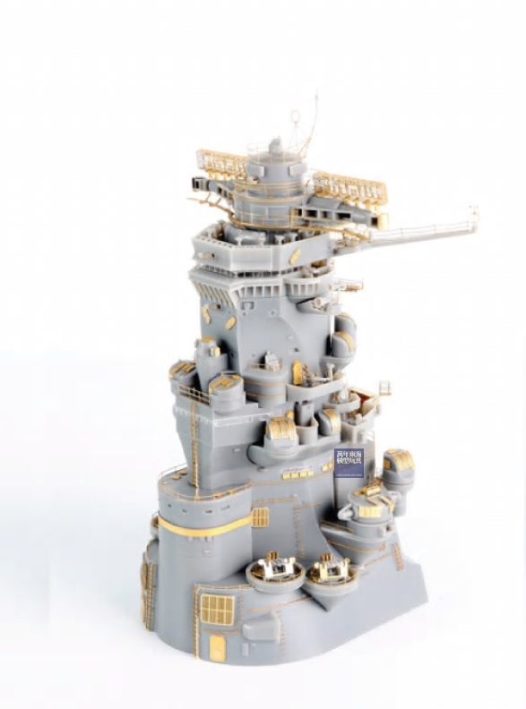 1/200 戰艦大和 艦橋 付蝕刻片 FUJIMI 裝備品2EX1 富士美 組裝模型 FUJIMI,1/200,戰艦,大和,艦橋,蝕刻片,