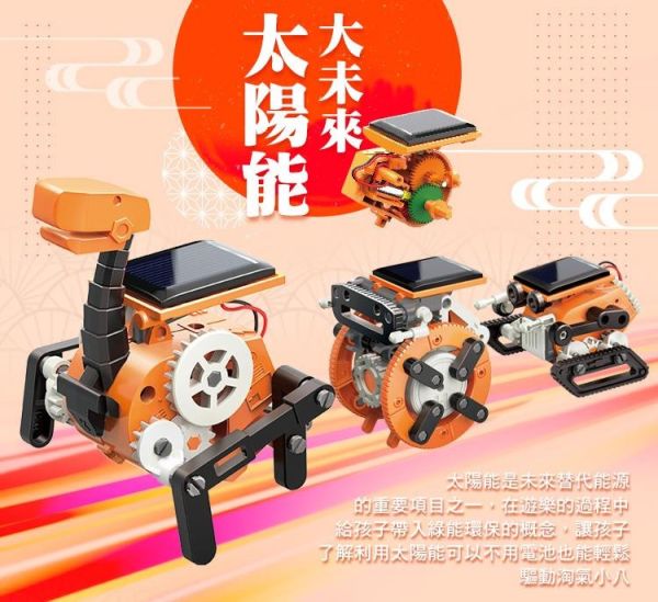 (預購) PROKITS 寶工 淘氣小8八變太陽能機器人 GE-619 20260107 PROKITS 寶工 淘氣小8八變太陽能機器人 GE-619
