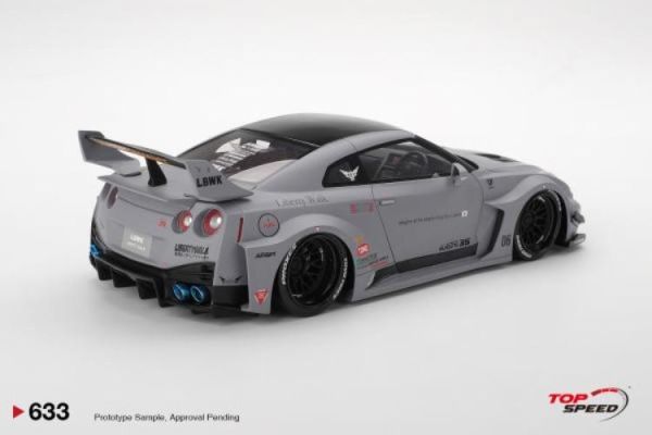 (預購) TopSpeed 1/18 日產 Nissan LB-Silhouette WORKS GT 35GT-RR Ver.1 Matt Grey TS0633 20260323 TopSpeed 1/18 日產 Nissan LB-Silhouette WORKS GT 35GT-RR Ver.1 Matt Grey TS0633