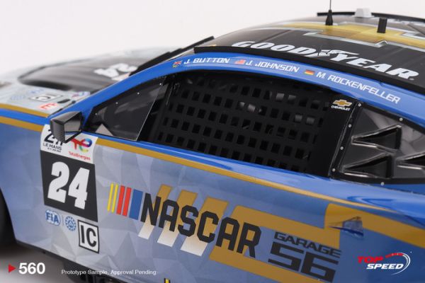 TOP SPEED 1/18 Garage 56 雪佛蘭 Chevrolet Camaro ZL1 #24 Hendrick Motorsports 2023 Le Mans 24Hr TS0560 TOP SPEED 1/18 Garage 56 雪佛蘭 Chevrolet Camaro ZL1 #24 Hendrick Motorsports 2023 Le Mans 24Hr TS0560