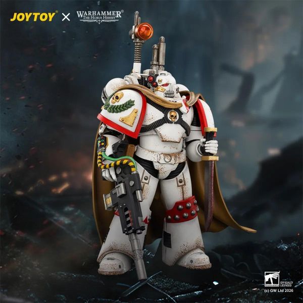 (預購) JOYTOY 1/18 戰鎚 荷魯斯之亂 白疤軍團 軍團警戒者 可動完成品 JT04926 20260813 JOYTOY 1/18 戰鎚 荷魯斯之亂 白疤軍團 軍團警戒者 可動完成品 JT04926