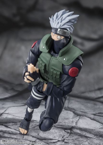 [再販] BANDAI S.H.Figuarts SHF 火影忍者 旗木卡卡西 威名遠撥的寫輪眼英雄 [再販] [數量限制] BANDAI S.H.Figuarts SHF 火影忍者 旗木卡卡西 威名遠撥的寫輪眼英雄