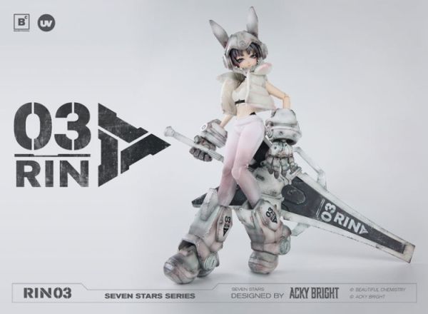 (預購) Beautiful Chemistry 1/6 Seven Stars系列 03號 RIN BC202516 可動完成品 20251125 Beautiful Chemistry 1/6 Seven Stars系列 03號 RIN BC202516 可動完成品