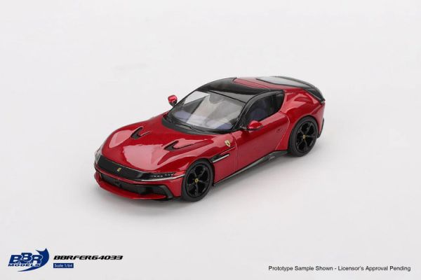 (預購) BBR 1/64 法拉利 Ferrari 12 Cilindri Rosso Imola BBRFER64033 (預購) BBR 1/64 法拉利 Ferrari 12 Cilindri Rosso Imola BBRFER64033