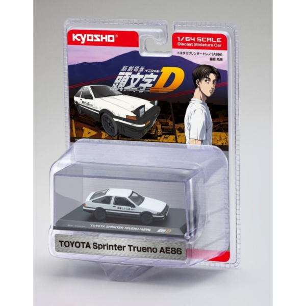 (預購) KYOSHO 京商 1/64 INITIAL D 頭文字D 新劇場版 藤原拓海 TOYOTA SPRINTER TRUENO AE86 (預購) KYOSHO 京商 1/64 INITIAL D 頭文字D 新劇場版 藤原拓海 TOYOTA SPRINTER TRUENO AE86