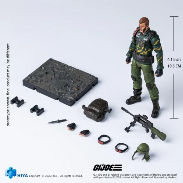 (預購) Hiya Toys E.M.S. 1/18 特種部隊 達斯提 猛虎部隊ver 可動完成品 EMG0465 20260617 Hiya Toys E.M.S. 1/18 特種部隊 達斯提 猛虎部隊ver 可動完成品 EMG0465