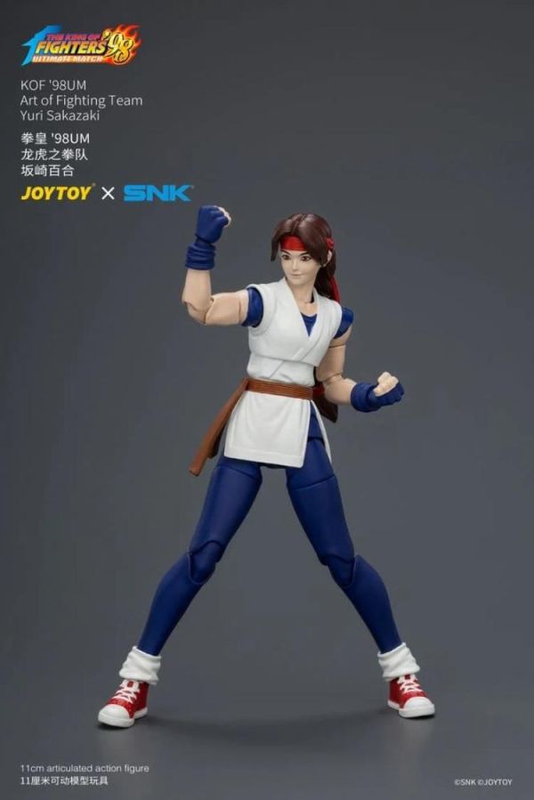 (預購) JOYTOY 1/18 SNK 拳皇 98UM 龍虎之拳隊 坂崎百合 可動完成品 JT04605 20260702 JOYTOY 1/18 SNK 拳皇 98UM 龍虎之拳隊 坂崎百合 可動完成品 JT04605
