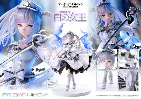 [特典版] Prisma Wing 1/7 約會大作戰 白之女王 PVC完成品 PWDAB-02PS [特典版] Prisma Wing 1/7 約會大作戰 白之女王 PVC完成品 PWDAB-02PS