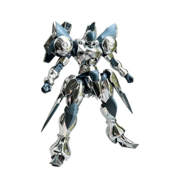 (預購) 酋長大陸 超動騎兵 阿克塔恩 銀色電鍍版 組裝模型 20260507 酋長大陸 超動騎兵 阿克塔恩 銀色電鍍版 組裝模型