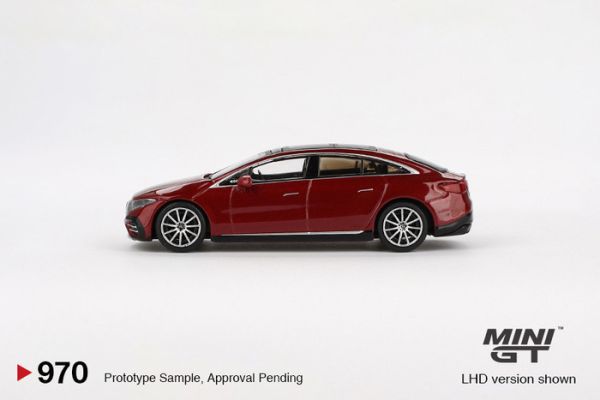MINIGT 1/64 賓士 Mercedes-Benz EQS 580 4MATIC Red Metallic MGT00970-L MINIGT 1/64 賓士 Mercedes-Benz EQS 580 4MATIC Red Metallic MGT00970-L