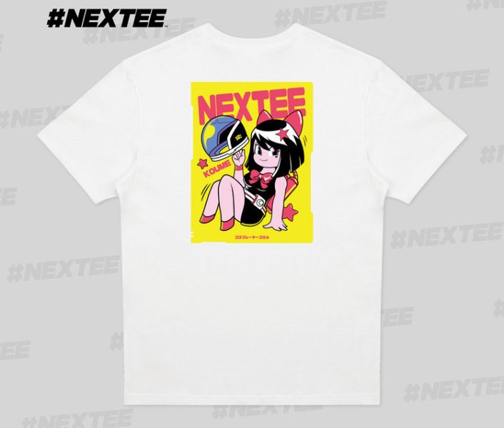 NEXTEE KOUME 太空女小梅(彩) 短袖T恤 NEXTEE KOUME 太空女小梅(彩) 短袖T恤