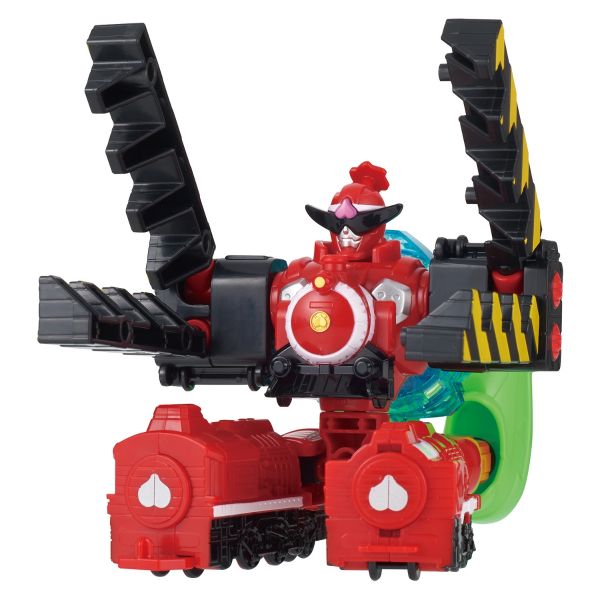 BANDAI 暴太郎戰隊 可動公仔 桃太郎機器人＆烈車戰隊武裝配件 BANDAI,暴太郎戰隊,可動公仔,桃太郎機器人,＆,烈車戰隊武裝配件,