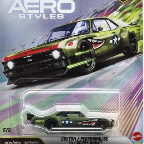 (預購) Hot Wheels風火輪 HW 汽車文化 Aero Styles 改裝 "70 Chevy Nova 20260906 Hot Wheels風火輪 HW 汽車文化 Aero Styles 改裝 "70 Chevy Nova