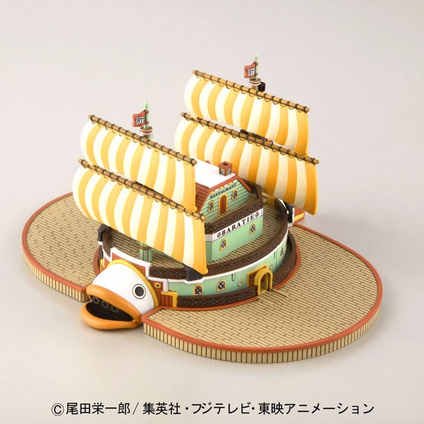 BANDAI 海賊王 航海王 G.S.C 偉大船艦收藏集 010 海上餐廳巴拉蒂 組裝模型 BANDAI,海賊王,航海王,G.S.C,偉大,船艦,收藏集,010,海上餐廳,巴拉蒂,組裝模型,