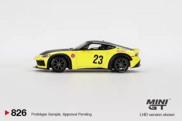 MINIGT 1/64 日產 Nissan Z LB★NATION WORKS 雷電黃 MGT00826-L MINIGT 1/64 日產 Nissan Z LB★NATION WORKS 雷電黃 MGT00826-L