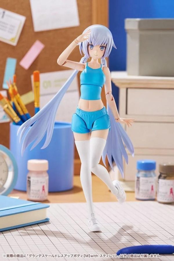 (預購) Kotobukiya 壽屋 GRANDE SCALE 大型比例 創彩少女庭園 裝扮用身體 M 史蒂蕾特 FG100 組裝模型 20260715 Kotobukiya 壽屋 GRANDE SCALE 大型比例 創彩少女庭園 裝扮用身體 M 史蒂蕾特 FG100 組裝模型