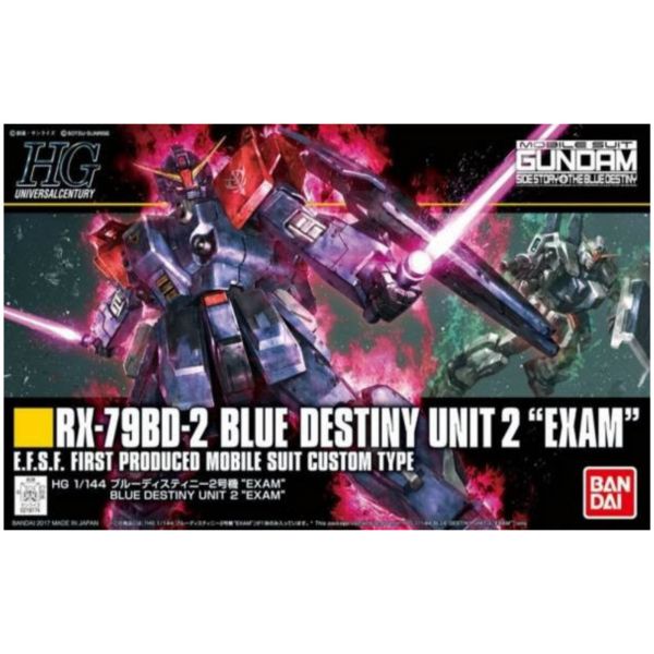 BANDAI 1/144 HGUC 208 蒼藍宿命2號機 EXAM式樣 機動戰士鋼彈 外傳THE BLUE DESTINY 組裝模型 BANDAI,1/144,HGUC,208,蒼藍,宿命,2號機,EXAM,式樣 ,機動戰士鋼彈,外傳,THE,BLUE,DESTINY,組裝模型,