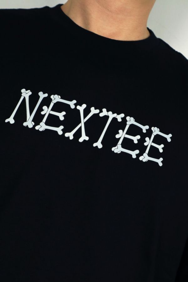 NEXTee NEXT系列 骷顱NEXT 短袖T恤 黑色 NEXTee NEXT系列 骷顱NEXT 短袖T恤 黑色