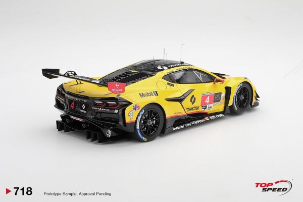 (預購) TOP SPEED 1/18 雪佛蘭 Chevrolet Corvette Z06 GT3.R #4 Corvette Racing by Pratt Miller Motorsports 2026 IMSA Daytona 24 Hrs TS0718 20260824 TOP SPEED 1/18 雪佛蘭 Chevrolet Corvette Z06 GT3.R #4 Corvette Racing by Pratt Miller Motorsports 2026 IMSA Daytona 24 Hrs TS0718