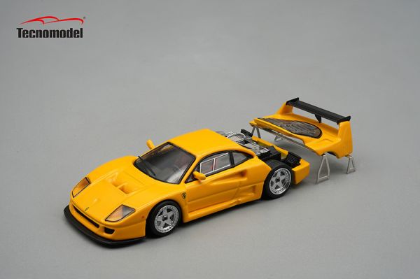 Tecnomodel 1/64 法拉利 Ferrari F40 LM 1996 Press version 黃色 Tecnomodel 1/64 法拉利 Ferrari F40 LM 1996 Press version 黃色