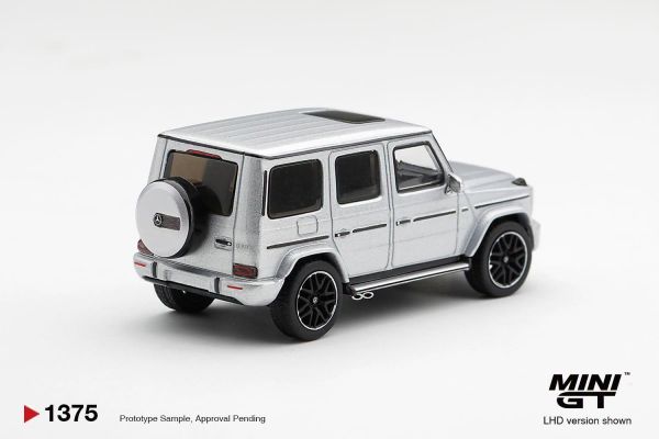 (預購) MINIGT 1/64 賓士 Mercedes-AMG G 63 Silver Metallic LHD MGT01375-L 20260910 MINIGT 1/64 賓士 Mercedes-AMG G 63 Silver Metallic LHD MGT01375-L
