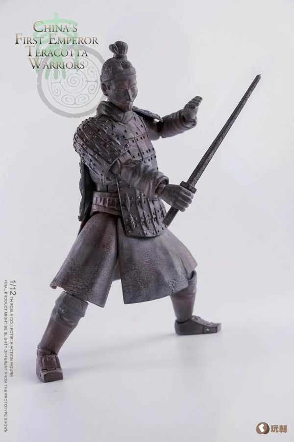 (預購) 玩朝玩具 1/12 掌心大秦 兵馬俑2.0 可動完成品 [標準/豪華版 (原色/灰色)] 分別販售 20261224 玩朝玩具 1/12 掌心大秦 兵馬俑2.0 可動完成品 [標準/豪華版 (原色/灰色)] 分別販售