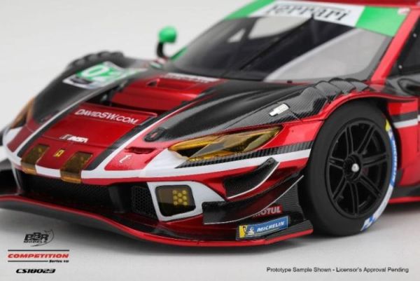 (預購) BBR 1/18 法拉利 Ferrari 296 GT3 #023 Triarsi Competizione 2025 IMSA Petit Le Mans CS18023 20260622 BBR 1/18 法拉利 Ferrari 296 GT3 #023 Triarsi Competizione 2025 IMSA Petit Le Mans CS18023