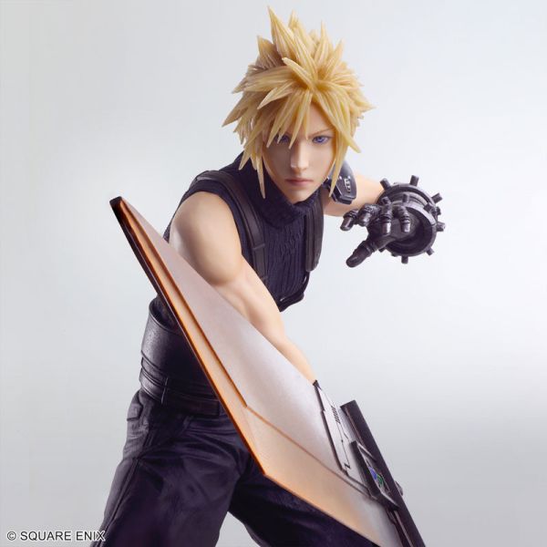 SQUARE ENIX 太空戰士7 FF7 最終幻想7 重製版 靜態藝術 克勞德 PVC SQUARE ENIX 太空戰士7 FF7 最終幻想7 重製版 靜態藝術 克勞德 PVC