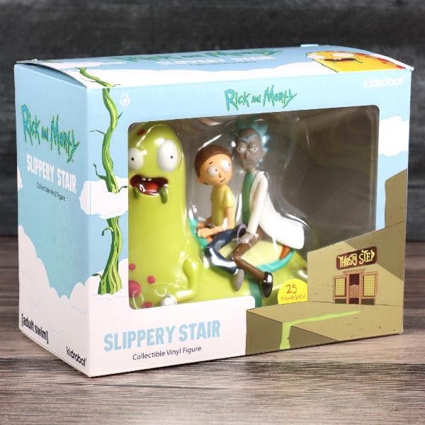 Kidrobot 7吋 瑞克與莫蒂 Rick and Morty 下樓梯 Slippery Stair Kidrobot 7吋 瑞克與莫蒂 Rick and Morty 下樓梯 Slippery Stair