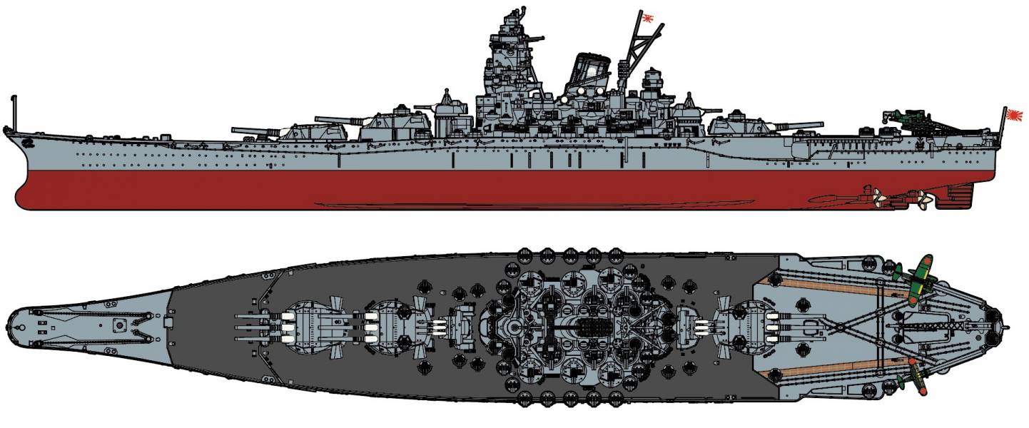 1/700 戰艦 大和 黑甲板仕樣 天一號作戰 1945 FUJIMI 艦NX1EX3 日本海軍 富士美 組裝模型 FUJIMI,1/700,艦NEXT,艦NX,NEXT,戰艦,大和,天一號作戰,1945,