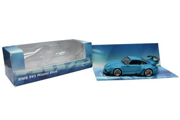 (預購) Model Model 1/64 保時捷 RWB 993 邁阿密藍 MM64-RWB993-005 20260423 Model Model 1/64 保時捷 RWB 993 邁阿密藍 MM64-RWB993-005