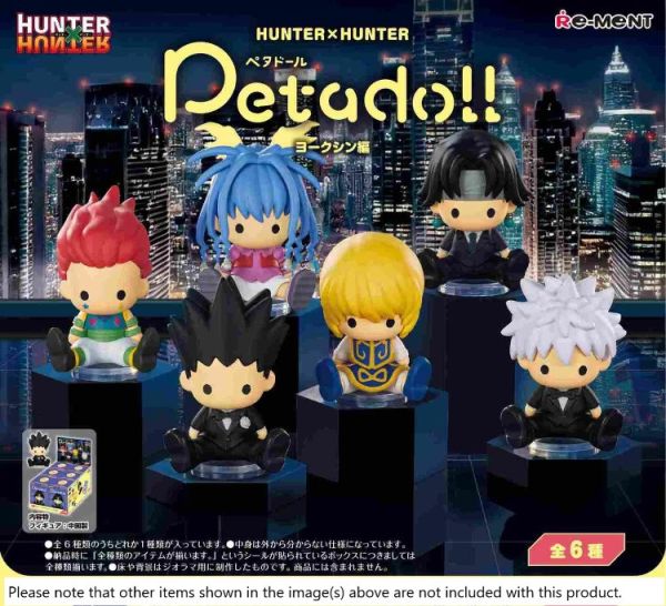 (預購) Re-MeNT 盒玩 petadoll HUNTER×HUNTER 獵人 友克鑫編 全6種 一中盒6入販售 20251119 Re-MeNT 盒玩 petadoll HUNTER×HUNTER 獵人 友克鑫編 全6種 一中盒6入販售
