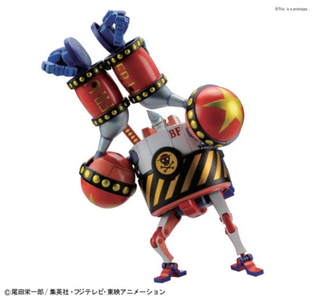 BANDAI 海賊王 航海王 佛朗基將軍 組裝模型 BANDAI 海賊王 航海王 佛朗基將軍 組裝模型