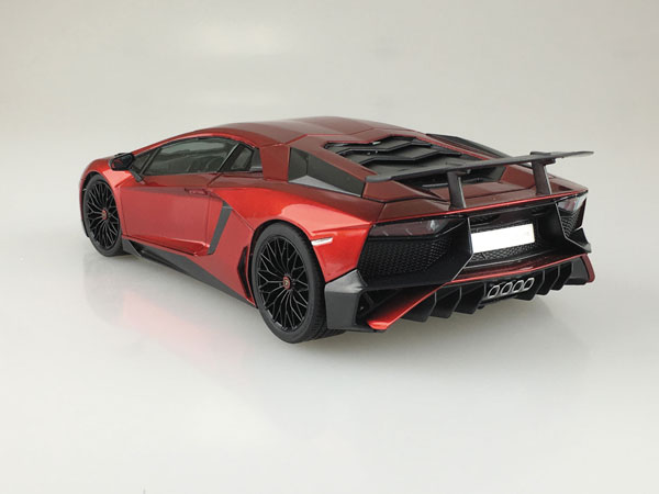 AOSHIMA 青島 1/24 超級跑車 NO.11 藍寶堅尼Aventador SV 組裝模型 AOSHIMA 1/24 超級跑車 NO.11 藍寶堅尼Aventador SV