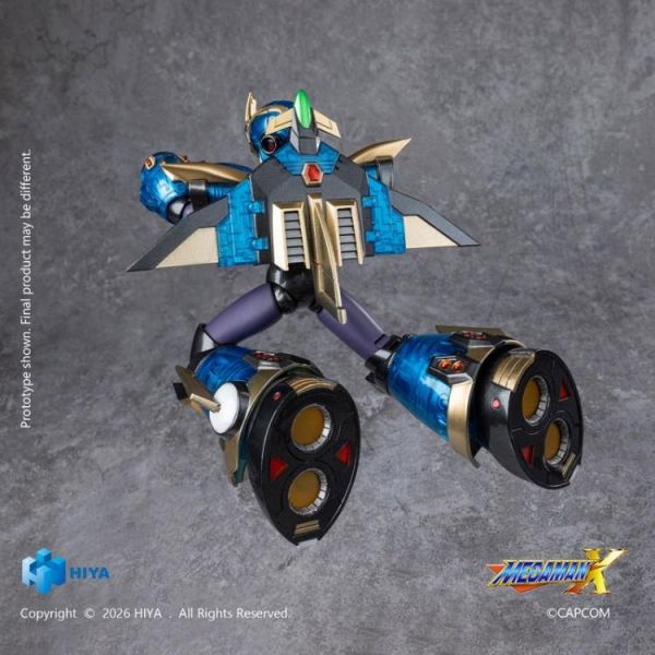 (預購) Hiya Toys E.B.S. 15.5cm 洛克人X系列 艾克斯 究極裝甲ver. 可動完成品 EBM0383 20260924 Hiya Toys E.B.S. 15.5cm 洛克人X系列 艾克斯 究極裝甲ver. 可動完成品 EBM0383