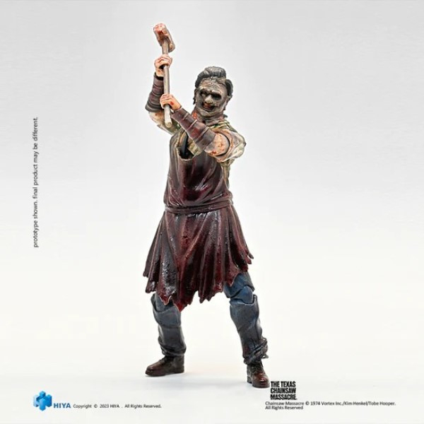 Hiya Toys 1/18 極致迷你系列 德州電鋸殺人狂 2003 托馬斯·休伊特屠殺版 可動完成品 Hiya Toys 1/18 極致迷你系列 德州電鋸殺人狂 2003 托馬斯·休伊特屠殺版 可動完成品