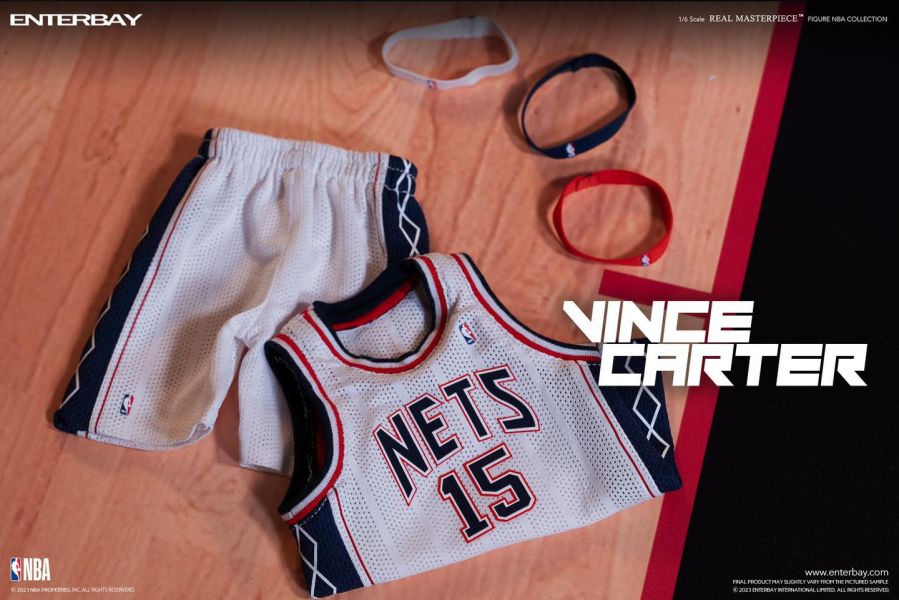 絕版斷貨中 ENTERBAY 1/6 NBA系列 暴龍隊/籃網隊 文斯卡特 Vince Carter 可動完成品 ENTERBAY 1/6 NBA系列 暴龍隊/籃網隊 文斯卡特 Vince Carter 可動完成品