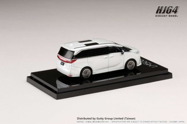 Hobby JAPAN 1/64 凌志 LEXUS LM 500h(右駕版) 6人座版 石英白 HJ642076AW Hobby JAPAN 1/64 凌志 LEXUS LM 500h(右駕版) 6人座版 石英白 HJ642076AW