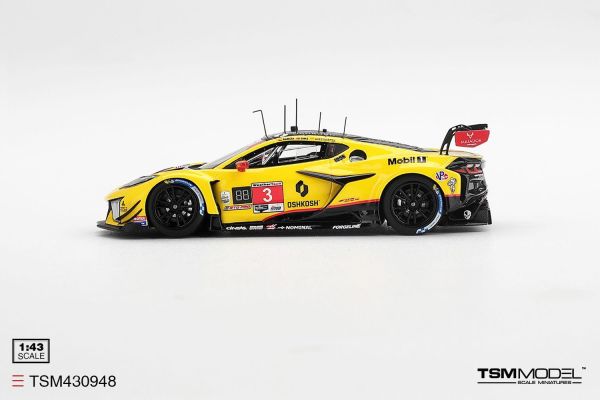 (預購) TSM MODEL 1/43 雪佛蘭 Chevrolet Corvette Z06 GT3.R #3 Corvette Racing by Pratt Miller Motorsports 2026 IMSA Daytona 24 Hrs TSM430948 20260824 TSM MODEL 1/43 雪佛蘭 Chevrolet Corvette Z06 GT3.R #3 Corvette Racing by Pratt Miller Motorsports 2026 IMSA Daytona 24 Hrs TSM430948