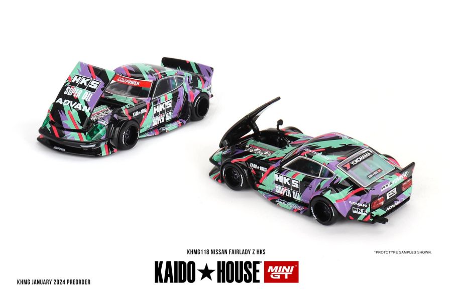 MINIGT 1/64 日產 Nissan Fairlady Z HKS改裝版 MINIGT 1/64 日產 Nissan Fairlady Z HKS改裝版