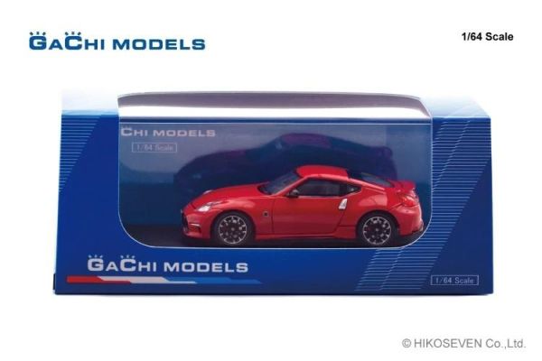 (預購) GACHI MODELS 1/64 日產 Nissan Fairlady Z nismo (Z34) 2014 Vibrant Red 鮮豔紅 GM64002RE 20260615 GACHI MODELS 1/64 日產 Nissan Fairlady Z nismo (Z34) 2014 Vibrant Red 鮮豔紅 GM64002RE