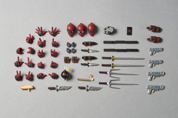 KAIYODO 海洋堂 REVOLTECH 驚奇山口 MARVEL 漫威 死侍 2.5ver. 可動完成品 KAIYODO 海洋堂 REVOLTECH 驚奇山口 MARVEL 漫威 死侍 2.5ver. 可動完成品