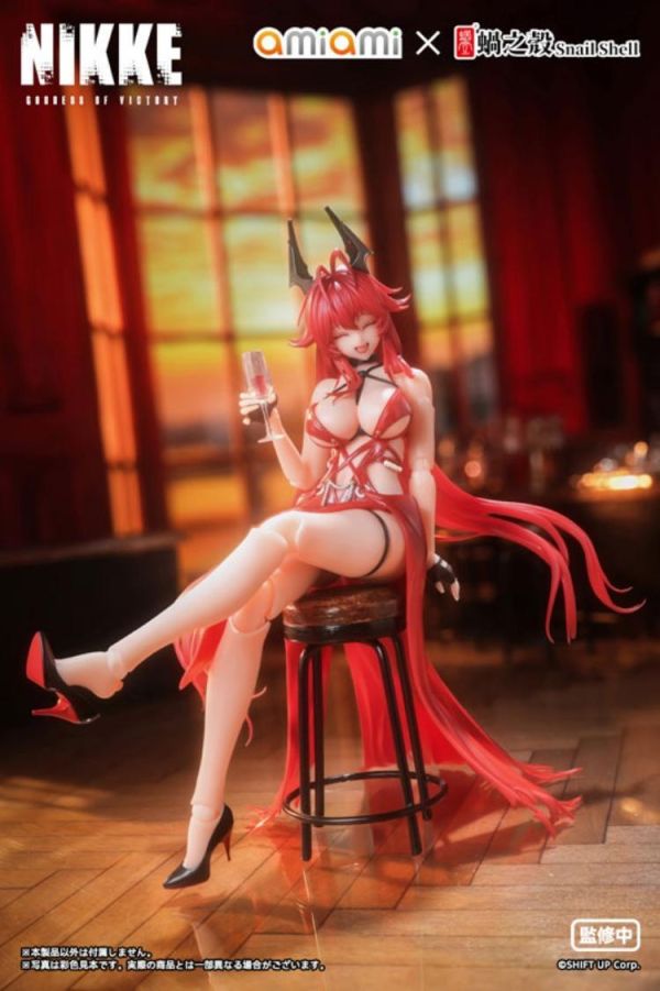 (預購) AmiAmi x 蝸之殼 1/12 勝利女神:妮姬 小紅帽 荒誕紅 可動完成品 20260818 AmiAmi x 蝸之殼 1/12 勝利女神:妮姬 小紅帽 荒誕紅 可動完成品