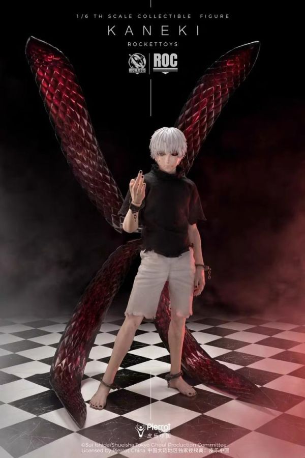 (預購) ROCKETTOYS 正版授權 1/6 東京喰種 金木研 KANEKI 覺醒Ver. 可動完成品 20260716 ROCKETTOYS 正版授權 1/6 東京喰種 金木研 KANEKI 覺醒Ver. 可動完成品