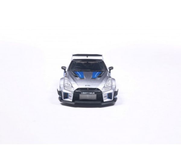 (預購) SOLIDO 1/43 日產 NISSAN GT-R (R35) LIBERTY WALK SILHOUETTE SILVER AND BLUE STRIPES 2020 S4311211 20251204 SOLIDO 1/43 日產 NISSAN GT-R (R35) LIBERTY WALK SILHOUETTE SILVER AND BLUE STRIPES 2020 S4311211