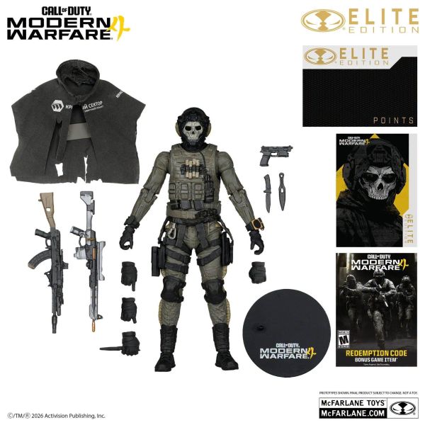 (預購) Mcfarlane 使命召喚 幽靈cod 菁英版 可動完成品 20261124 Mcfarlane 使命召喚 幽靈cod 菁英版 可動完成品