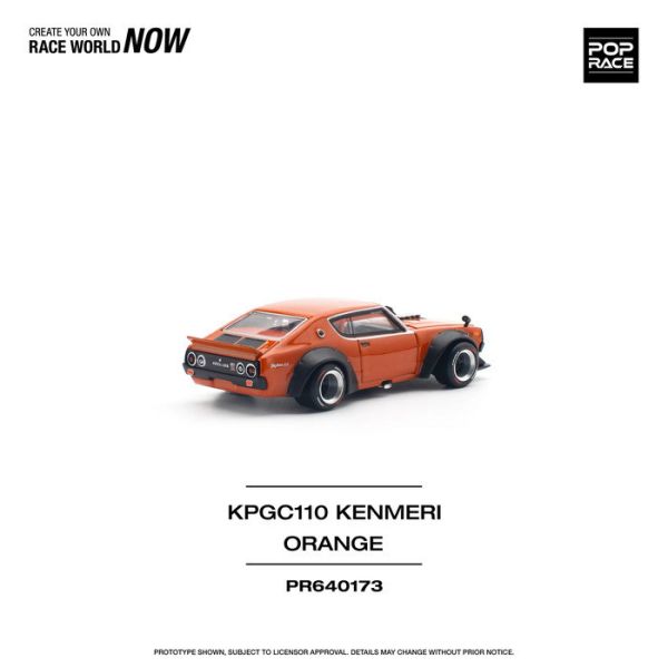 POP RACE 1/64 SKYLINE GT-R V8 DRIFT (KENMERI) 齋藤太吾 ORANGE PR640173 POP RACE 1/64 SKYLINE GT-R V8 DRIFT (KENMERI) 齋藤太吾 ORANGE PR640173