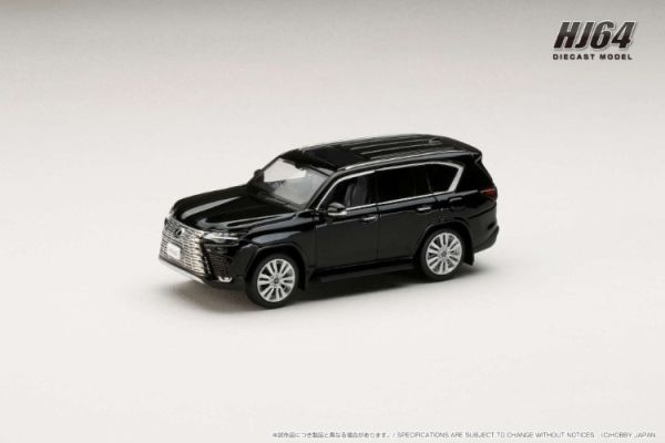 (預購) Hobby JAPAN 1/64 LEXUS LX600 EXECUTIVE - Black Interior 黑內裝 Black 黑 HJ641061BBK 20251107 Hobby JAPAN 1/64 LEXUS LX600 EXECUTIVE - Black Interior 黑內裝 Black 黑 HJ641061BBK